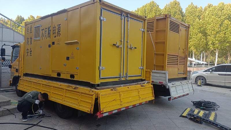 营山柴油发电机组和UPS电源配合使用时的注意事项